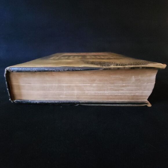 Vtg Hertel Holy Bible New Standard Reference Edition Blue Ribbon Leather 1965-66 - Picture 6 of 15